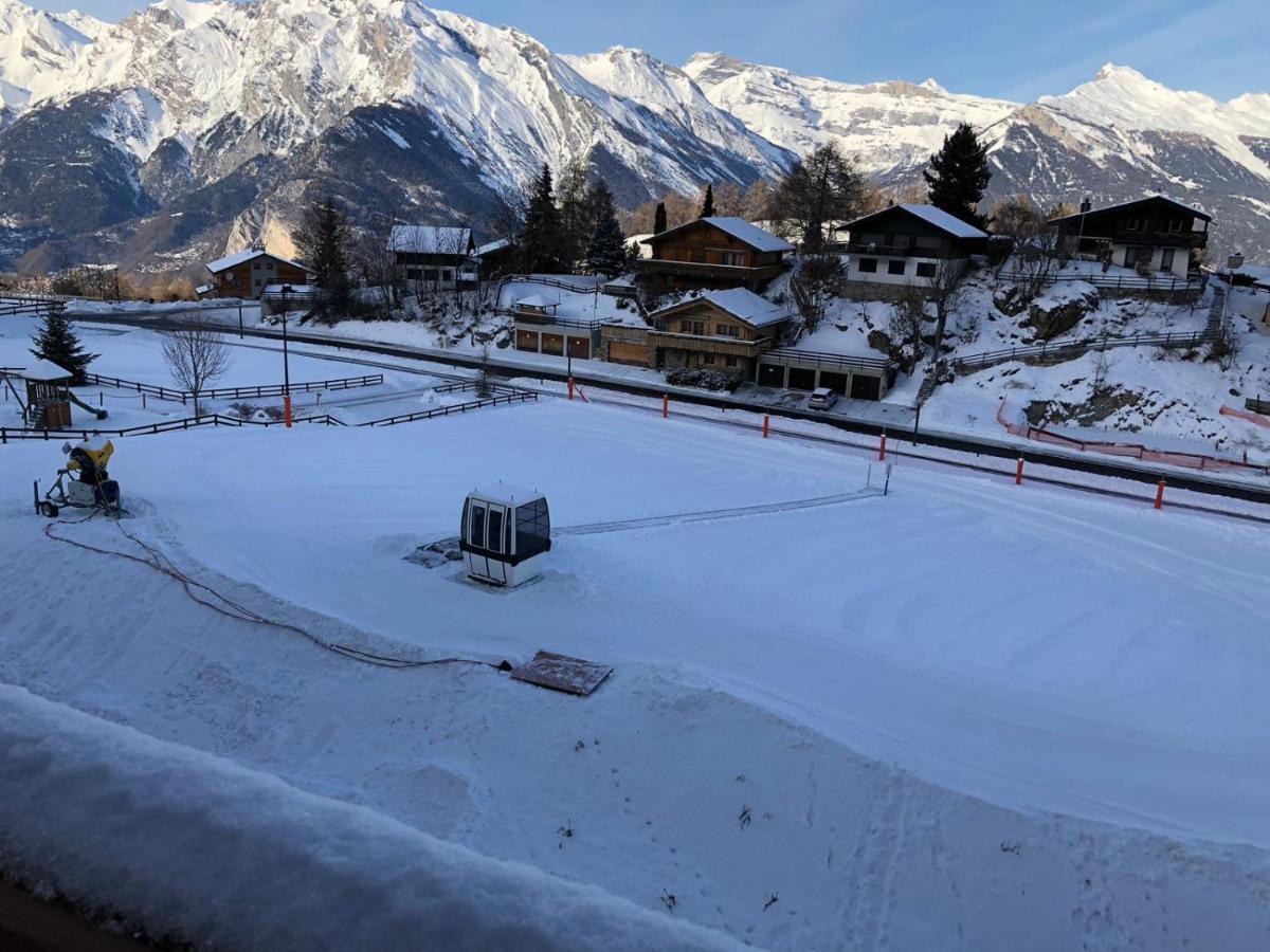 Appartement Haute Nendaz Met Fantastisch Uitzicht المظهر الخارجي الصورة