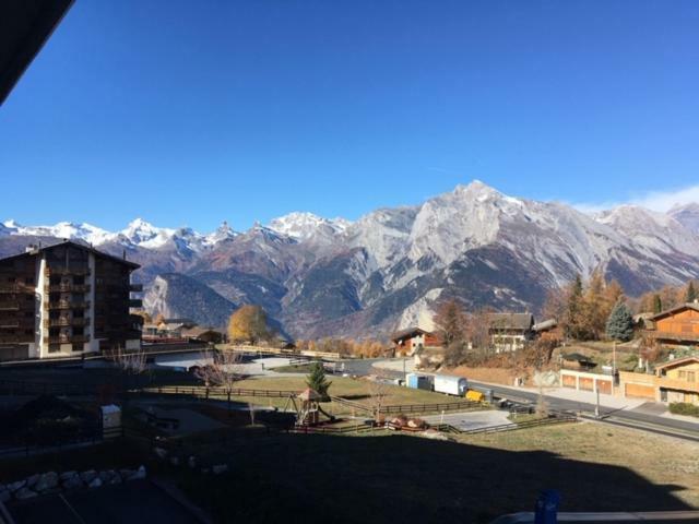 Appartement Haute Nendaz Met Fantastisch Uitzicht المظهر الخارجي الصورة